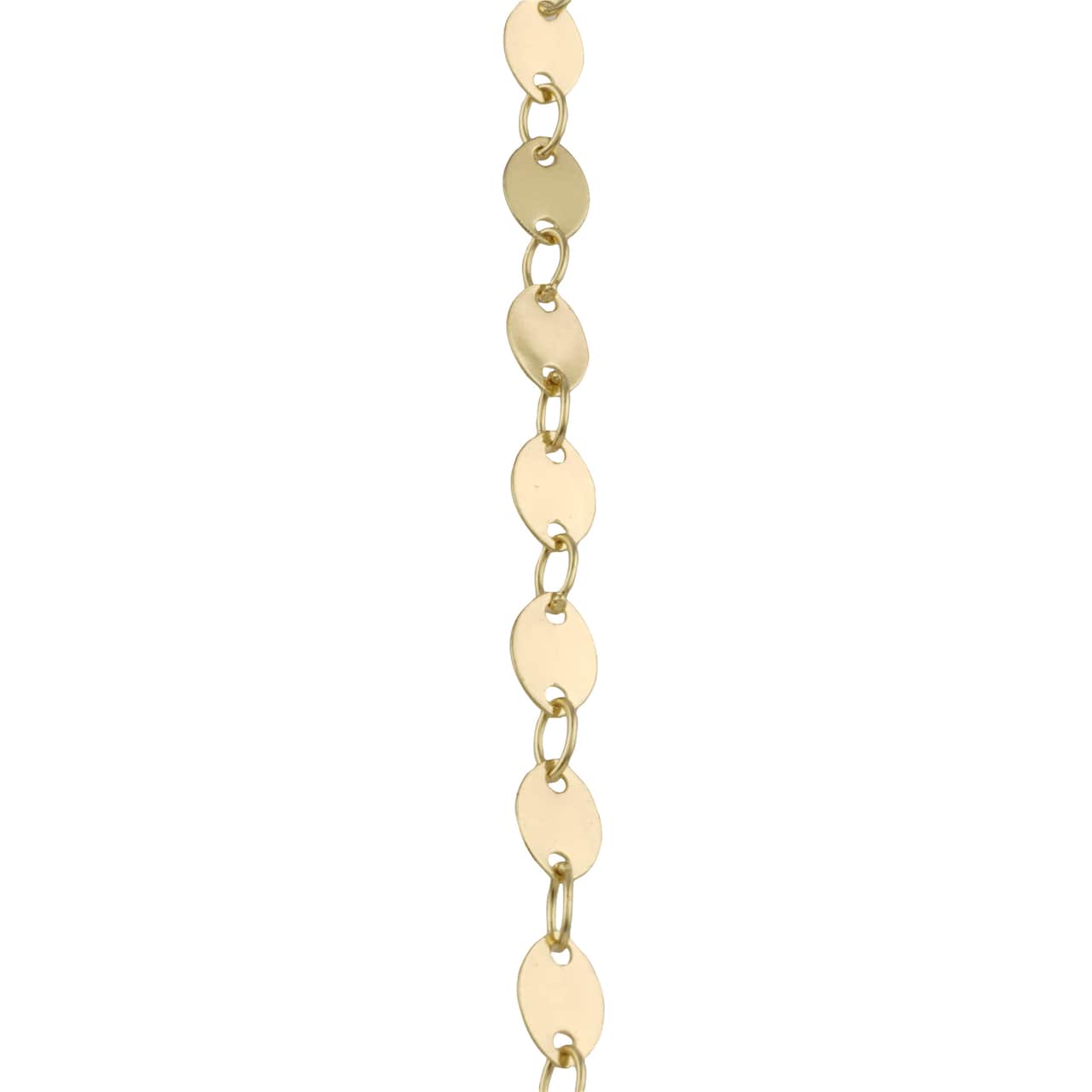 12 Pack: 36" Gold Oval Link Chain by Bead Landing™